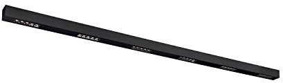 SLV Q-LINE CL, LED Indoor Deckenaufbauleuchte, 2m, BAP, schwarz, 3000K