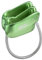 PETZL Assicuratore VERSO Unisex, Verde, Taglia Unica