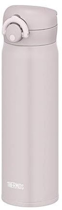 Thermos JNR-501LTD PGG Water Bottle, Vacuum Insulated Travel Mug, 16.9 FL oz (500 ML), Pink Greige