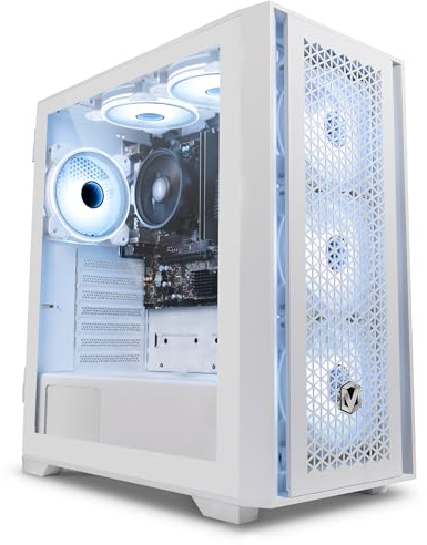 VIBOX I-13 PC Gamer Blanc • AMD Ryzen 3 3200G 4,0 GHz • Radeon Vega 8 • 16 Go RAM • 480Go SSD • Windows 11 • WiFi