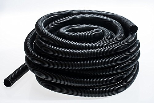 daniplus Tuyau d'aspirateur Ø 50 mm, tuyau de réparation, tuyau d'aspiration, tuyau pour aspirateur/vendu au mètre 15 m