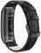Tuocal Echtlederarmband kompatibel mit Fitbit Charge 3 Armband/Fitbit Charge 4 Armband,verstellbares Lederarmband für Fitbit Charge 3 /Fitbit Charge 4 Aktivitäts Tracker Damen Herren,Schwarz