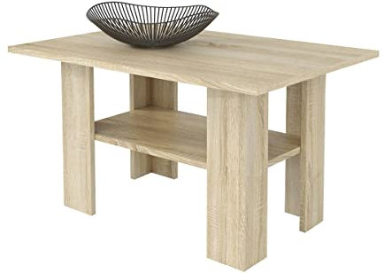 Meblando wohnzimmertisch - couchtisch Holz - Tisch Wohnzimmer 60 x 87 x 55 cm, Tisch deko- Wohnzimmer möbel, Coffee Table - laminierte möbelplatte, quadratischer Tisch