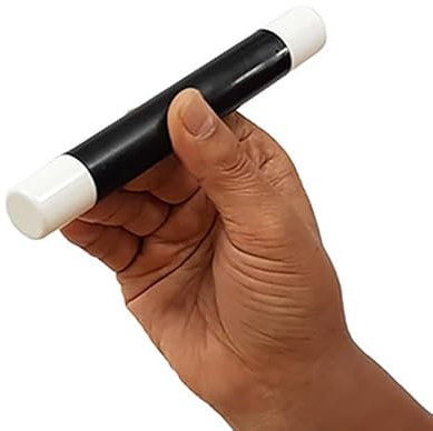 Zauberstab (Kichernstab) Zaubertricks Quietschender Zauberstab Lustige Stimme Magia Comdey Nahaufnahme Street Illusions Gimmicks Mentalismus Requisiten (weiß-schwarz)