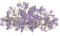 EVER FAITH Haarspange Österreichisches Kristall Braut Hibiskus Blume Blatt Creme simulierte Perle Barrette Haarschmuck Lila Silber-Tone