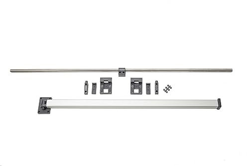 Lusso - Table Slider Kit - Furniture Compatible to Fit Caravan Camper Van Motorhome - Camper Folding Table Leg Rail Kit - Foldable leg - Rail and Fixings