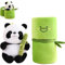 Bocguy Panda - Doudou en Peluche Panda - 26 cm - avec Peluche en Bambou Assise cachée - pour garçons et Filles