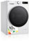 LG F4DR6010A0W - Lavadora Secadora Inteligente, 10/6kg, AI Direct Drive, 1400rpm, Carga Frontal, TurboWash 360º, Un 10% más eficiente que A(lavado) /D(secado), Vapor Steam, Serie 600, Blanco