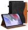 Vkooer Custodia per Samsung Galaxy Tab A7 Lite 8.7 pollici 2021 SM-T220/T225 Cover Protettiva Pelle PU Flip Tasca Case con Supporto Funzione per Samsung Tab A7 Lite - Nero