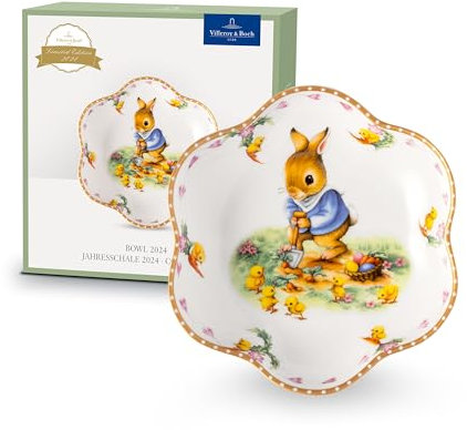 Villeroy & Boch – Annual Easter Edition Assiette Creuse Édition Limitée 2024 16,5 Cm, Vaisselle, Décorations De Pâques, Pâques Décoration, Déco De Pâques, Porcelaine Premium, Multicolore