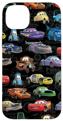 Disney PIXAR Cars Pattern Print Case for iPhone 14 Plus