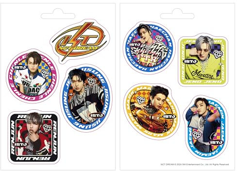 GB EYE Music – NCT Dream Sticker Set 1 (16 x 11 cm)
