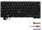 Tastiera di ricambio retroilluminata per Lenovo Thinkpad L14 Gen3 Gen4 T14 Gen3 Gen4 Gen4 P14s Gen3 Gen4 UK Layout inglese (inglese, retroilluminato)