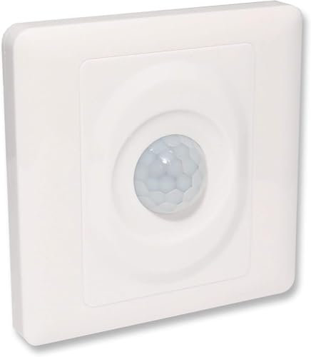1Pcs PIR Automatic Infrared Motion Sensor Indoor Lighting Switch 200W Smart Body Induction Detector Wall Mount LED Night Light Control for Ceiling Mount, High Sensitive Movement Detector Light Switch