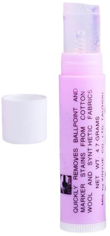 Fleckenstift für Kleidung, tragbarer Stift, Tintenfleckenentferner, Kleidungsreinigungsstift, sofortiger Fleckenentferner für Kleidung, Kugelschreiber, Tinte, Ölflecken, Lippenstiftflecken