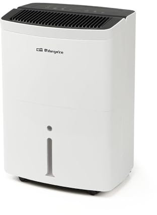 Orbegozo Deshumidificador DH 5000. 50 L/Día (80% HR 30°C). Refrigerante: R290 más respetuoso con el medio ambiente