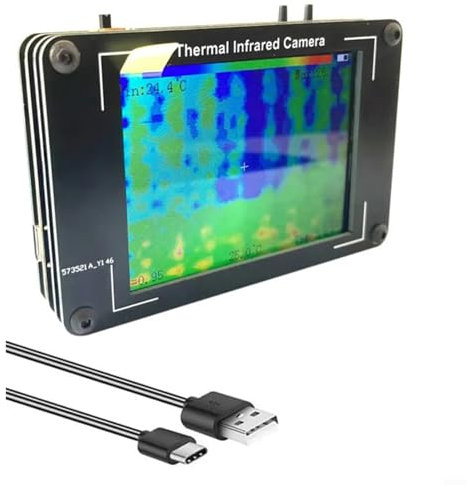 ZYNCUE Thermal Imager Infrared Camera, 3.2inch TFT Display Portable Thermal Imaging Camera, 320X240P USB Rechargeable