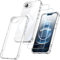 FLLAO Handyhülle Kompatibel für iPhone 16e Hülle mit 2 Stück Schutzfolie, Weiches TPU Silikon Stoßfest Schutzhülle Case für iPhone 16e Hülle Transparent