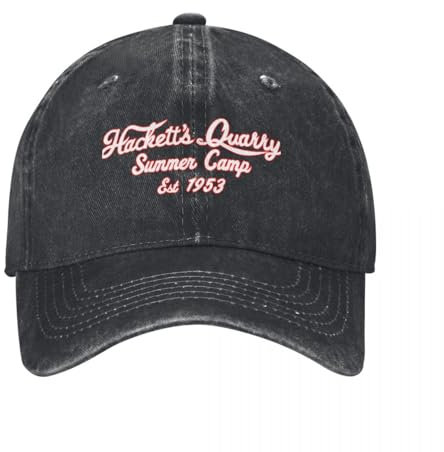 IUUGJEIX Basecap Hackett's Quarry Summer Camp Est 1953 | The Quarry Baseball Cap Luxusmütze Schaumstoff Partymütze Mode Strand Damen Herren