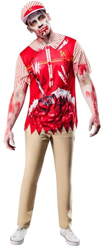 Rubies Official Adult Zombie Burger Worker Costume
