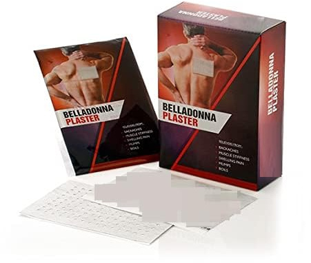 KP Belladonna Plaster Provides Relief from Muscular Pain, Joint Pain & Back Pain | Fast Acting Instant Pain Relieving Patches(Pack of 10) 100 Plaster