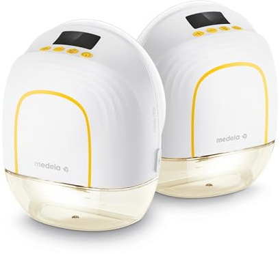 Medela Melody Inbra Extractor de leche manos libres doble sin cables (2x Extractor simple)– ajuste ultrasuave, todo en uno, rendimiento potente, 2 modos y 9 niveles, puerto USB‑C