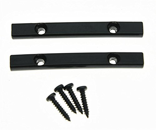 Kaish, barre abbassacorde per Floyd Rose, 44,5 mm, colore nero, confezione da 2