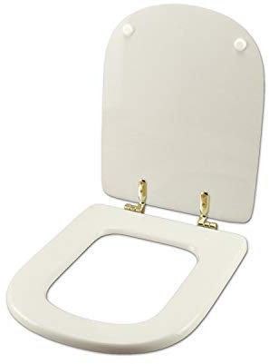 Copriwater Ideal Standard CALLA BIANCO I.S. Cerniera Rallentata Soft Close Oro-Sedile-Asse Wc