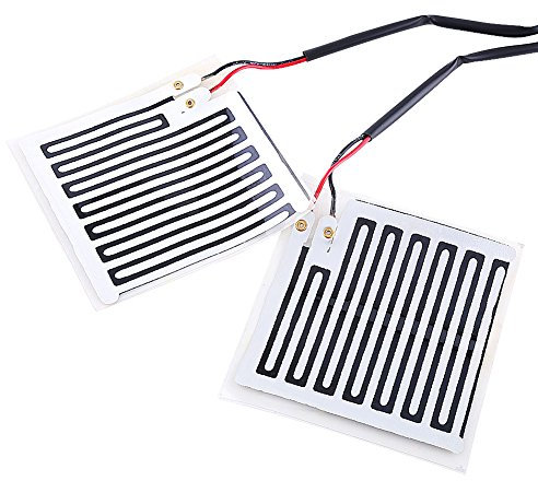 Qiilu QL00421 Universal 12V Winter Heated Hrip Pads Inserti Manubrio Scaldamani Adatto