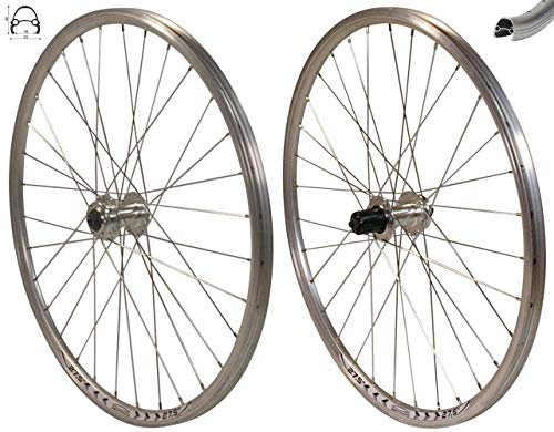 Redondo 27,5 Zoll Laufrad Set Hinterrad Vorderrad Disc Felge Hohlkammer Silber