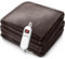 sinnlein® Chauffe-lit Surmatelas Chauffant | 200 x 180 cm | Marron | Couverture Électrique avec Arrêt Automatique | 9 Niveaux de Température | Affichage Digital