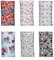 Hifot Custodia Occhiali da Sole 6 Pezzi, PU Pelle Morbida Astuccio Occhiali, Porta Occhiali da Borsa per Donna Uomo Bambini