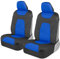 Motor Trend AquaShield Autositzbezüge für Vordersitze, Blau - 3 Schichten Wasserdicht Sitzbezüge, Neopren Material mit modernem seitenlosen Design, Universal Fit für Auto LKW Van SUV