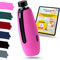 SODAZiP® Premium Schutzhülle kompatibel mit SodaStream Duo Glasflasche [MIT KÜHLEFFEKT] - Bruchschutz Neopren Hülle für Soda Stream Duo Glasflaschen - Idealer Flaschenkühler für unterwegs (Pink)