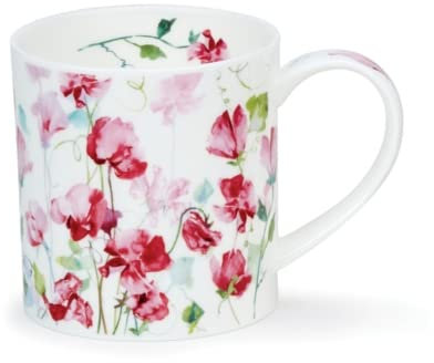 Floral Breeze Sweet Pea DUNOON Mug