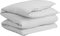 Sateen Stitch Single Duvet Light Grey 135X200