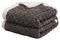 Hayisugal Flauschige Sherpa Kuscheldecke - hochwertige Schafdecke, super weiche Fleecedecke als Sofadecke, Tagesdecke oder Wohndecke Couchdecke Sofa überwurfdecke, Dunkelgrau, 200 x 230cm
