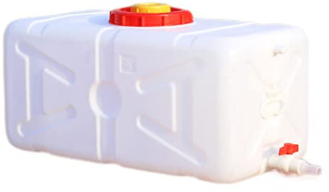 Grande Canette D'eau, 25L / 30L / 47L / 75L / 110L / 150L / 200L DÉFORME D'EAU, Baril En Plastique, Grade Alimentaire, Récipient D'eau Rectangulaire épais, Pour Le Stockage De L'eau Famil(Color:200L)