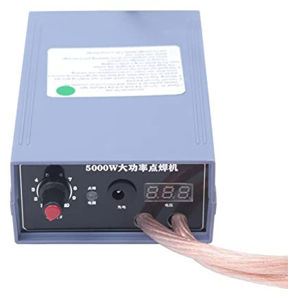 Mini saldatrice a punti Spot Welding Machine Set di saldatrice automatica Spot Saldatore di corrente regolabile 5 KW per batteria 18650