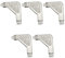 YXQ 5Pcs Sewing Machine Screwdriver Keys Tools for Singer, Pfaff, Euro, Eversewn Sewing Machines Accessories