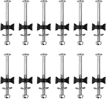 HASLED 12 Pièces Vis de Trampoline, Set de Vis de Trampoline pour Enfants, Accessoires Trampoline en Acier Galvanisé, Adapté au Trampoline