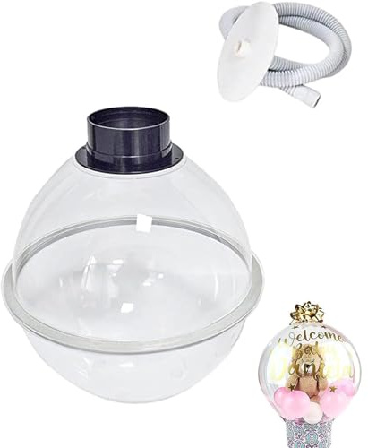 ExoticaBlend Ballonfüllmaschine, Ballon-Expander-Stuffer für Valentinstagsgeschenk, Ballon, Rose, Blumenstrauß, Hochzeit, Geburtstag, Dekoration, Ballonfüllmaschine