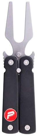 Pure2Improve Butterfly Golf Ground Divot Pitchfork Accessory Black