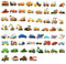 120pcs Kids Car and Truck Stickers, Transportation Stickers Waterproof Vinyl Engineering Vehicles Stickers Decals for Water Bottles Laptop Suitcase Boys Girls DIY Crafts Party Gifts Supplies