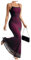 GORGLITTER Women's Sheer Mesh Bodycon Maxi Dress Ruched Sexy Party Prom Slip Cami Dresses Hot Pink S
