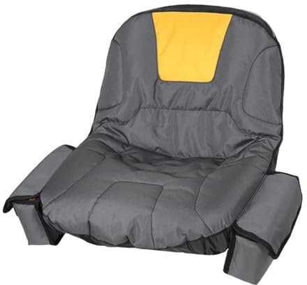 Funda para asiento de cortacésped - Protector de asiento para cortacésped | Funda protectora de asiento con diseño de bolsillo, funda de cojín para asiento de Tractor para cortacésped