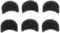 6PCS Action Camera Microphone Windscreen Mic Wind Muff Sponge for GO 3 GO 3S, Mic Wind Cover Windscreen for Action Camera with Storage Box, Applicable Model