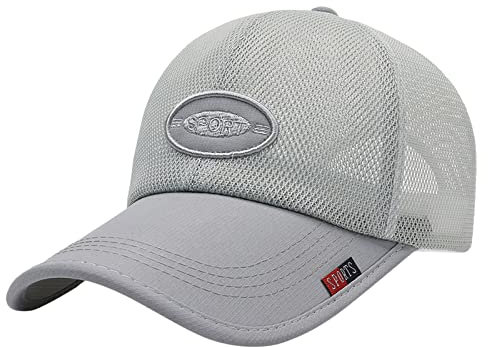 SRTUMEY Winddicht Basecap für Herren und Damen Warm Kappe Unisex Baseball Caps verstellbar Einheitsgröße Bestickte Buchstaben Baseballmütze Mesh Kappe Schirmmütze Mit Nackenschutz