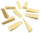 Tolux Wooden Wedges, Hardwood Wedge, Beech Wood Wedge, Wooden Doorstop, Handy Tool in Carpentry, Construction and Various DIY Projects, Size 80x25x20 mm, Pack of 10 pcs