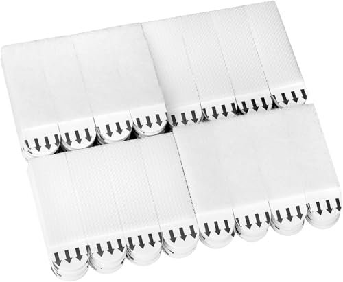 40 Coppie appendi quadri senza chiodi - Strisce per appendere quadri per Cornici, Orologi da Parete, Specchi e Altri Oggetti Decorativi